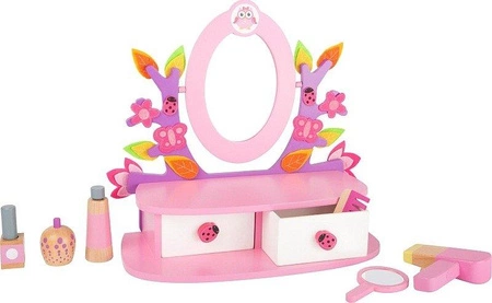Drewniana toaletka Letnie przesilenie 10608-Small Foot, zabawki dla dziewczynek