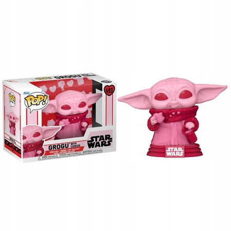 FUNKO POP! Gwiezdne Wojny Grogu z ciastkiem Edycja Walentynkowa (493)