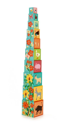 Scratch, Piramida edukacyjna FARMA 2 (10 elementów)