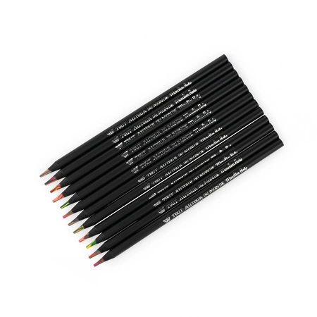 12 tęczowych kredek w metalowym opakowaniu 719101