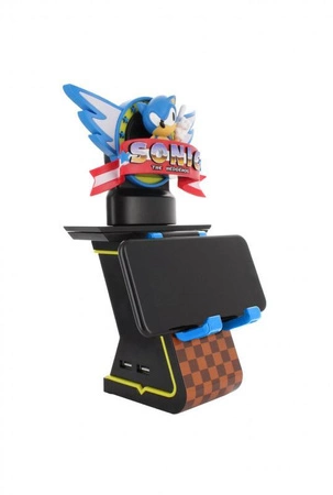 Retro Logo Podstawka pod Telefon/Pada LED Sonic The Hedgehog