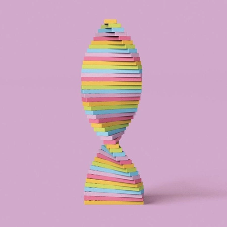 Kreatywne klocki konstrukcyjne pastelowy Fun Box Bioblo 200 elementów