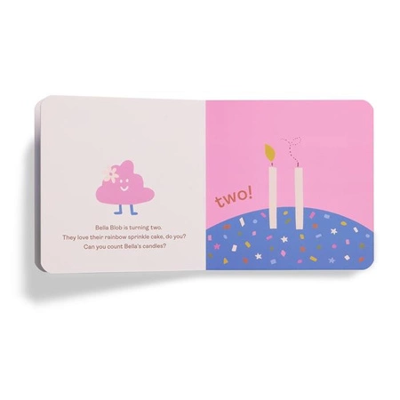 ergoPouch Książka dla Niemowląt Liczby: Count the Candles