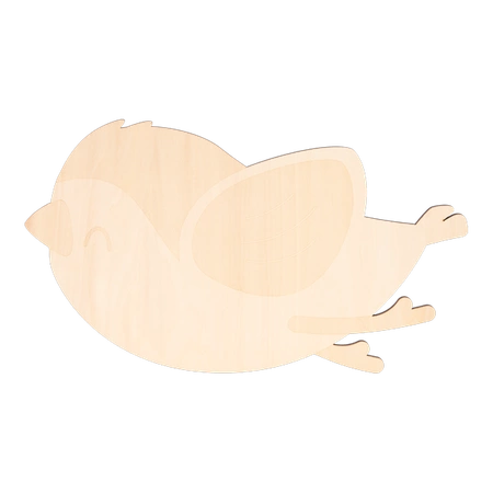 Little Dutch Drewniana lampka Ptaszek LA30123010