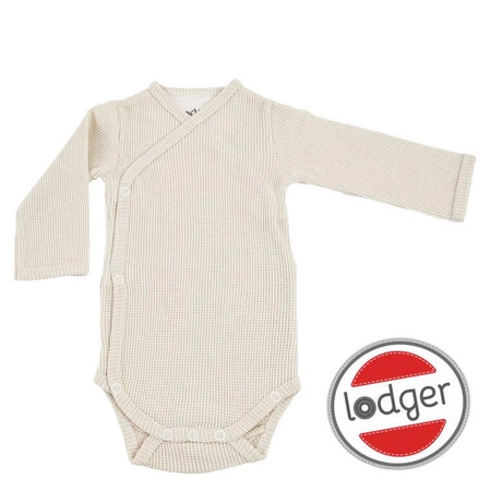 Lodger Body kopertowe niemowlęce długi rękaw bawełniane kremowe Ciumbelle Cloud Dancer r. 62