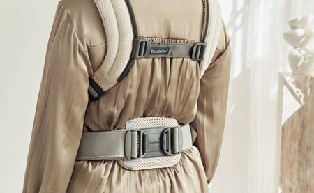 BABYBJORN - nosidełko Harmony 3D Mesh, Kremowy