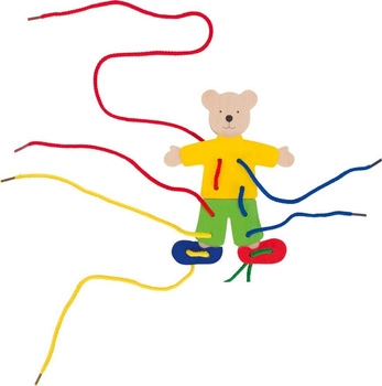 Miś do ubierania - sznurowanka