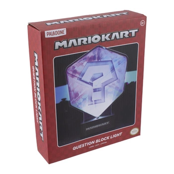 Lampka Mario Kart - znak zapytania