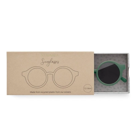 Filibabba Dziecięce okulary przeciwsłoneczne (1-3 l) UV400 Oil Green