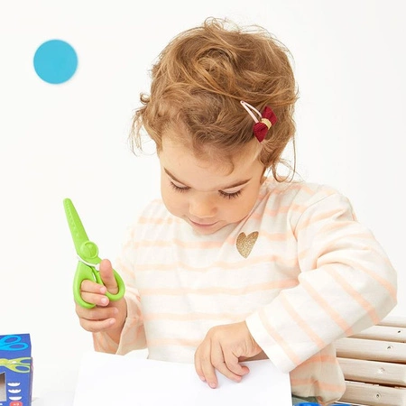 Janod Pierwsze nożyczki kreatywne do wycinania wzorów 3szt. 3+