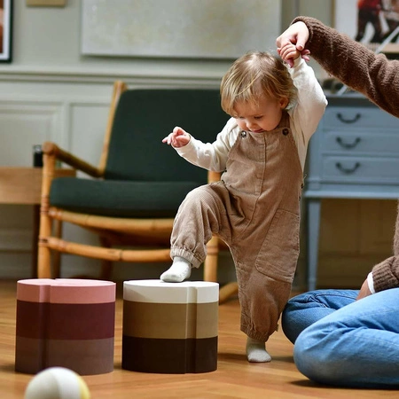 Zabawka do rozwoju motoryki Ryba bObles Sand grey