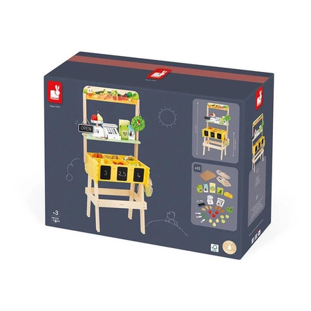 Duży sklep warzywniak Farma 3+, Janod