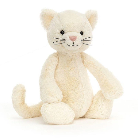 JellyCat - Bashful Kot kremowy 31cm