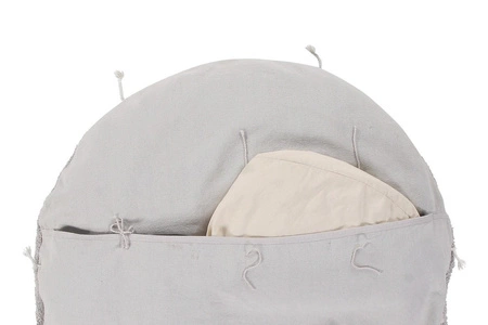 Lorena Canals Dywan bawełniany/Pufa Lou Ø 120 cm