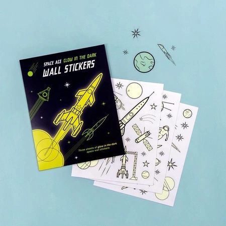 Naklejki Świecące w ciemności, Kosmos, Rex London