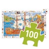 Puzzle obserwacja  PIRACI - 100 el.DJ07506