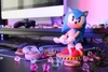 Sliding Sonic the Hedgehog phone and controller holder (20 cm) / stojak Sonic the Hedgehog - ślizgający się Sonic