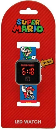 Zegarek cyfrowy Super Mario