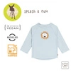 Lassig Koszulka do pływania z długim rękawem przeciwsłoneczna UV60 Splash & Fun Lew powder blue, rozm. 74/80