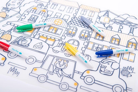 Silikonowa mata do kolorowania LES POPIPOP 661616