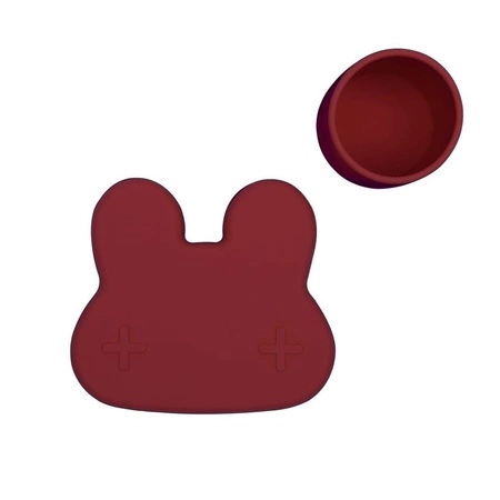 Zamykany silikonowy pojemnik Kotek We Might Be Tiny - Rust