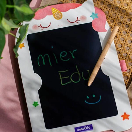 mierEdu Tablet graficzny LCD do rysowania - Jednorożec ME251