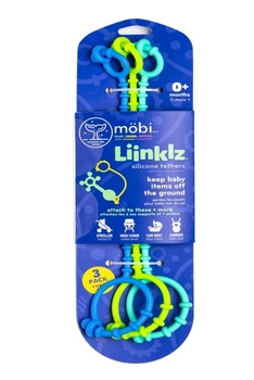 Mobi Zestaw Trzech Silikonowych Pasków do Zabawek Liinklz