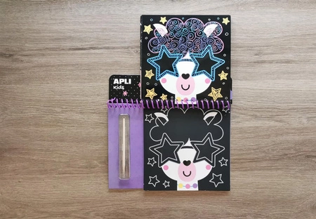 Wydrapywanka Apli Kids - Happy