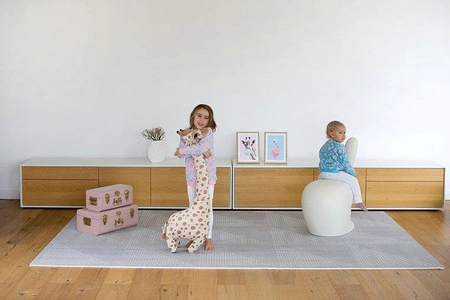 TODDLEKIND Mata do zabawy piankowa podłogowa Prettier Playmat Earth Dove Grey