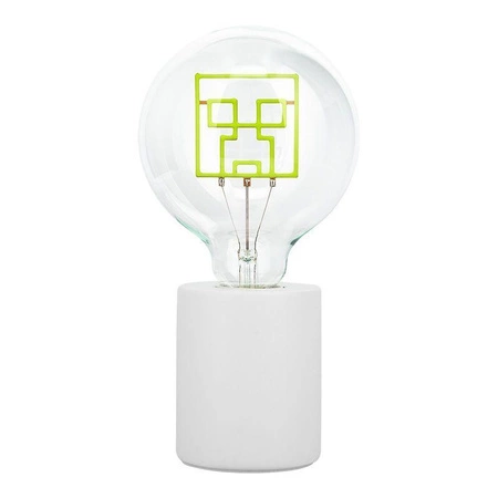 Minecraft Creeper lampka - żarówka neonowa (wysokość: 24,3 cm)