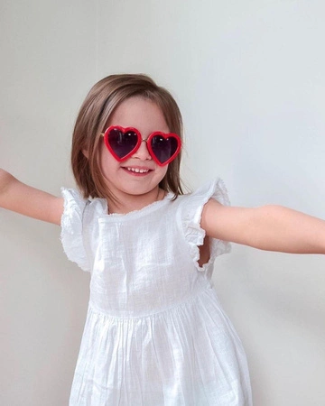 Okulary przeciwsłoneczne Elle Porte Classic - Love Heart 3-12 lat