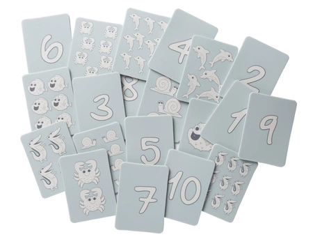 Silikonowe karty do gry Scrunch - Błękitny