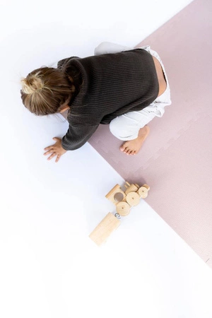 TODDLEKIND Mata do zabawy piankowa podłogowa Classic Playmat Blush