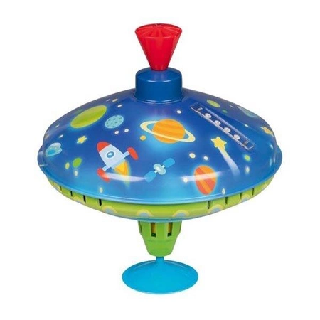 Metalowy bączek dla dzieci LED Kosmos 53800-Goki, zabawki dla małych dzieci