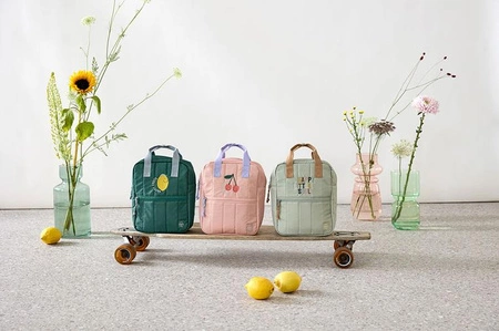 Lassig Plecak mini kwadratowy Little Gang Cherry peach