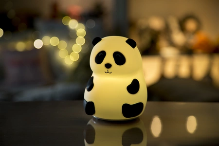 Panda Lampka Silikonowa Biała - Rabbit&Friends