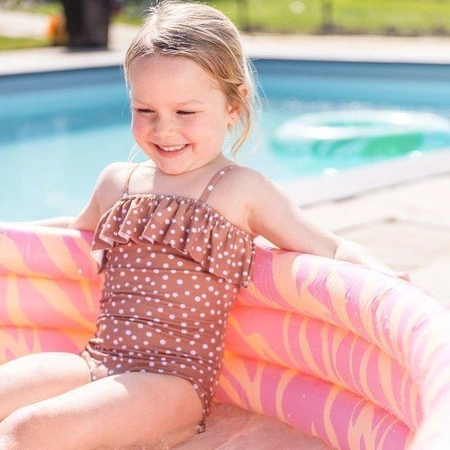 The Swim Essentials Basen kąpielowy Pastelowa Zebra 150cm 2020SE119