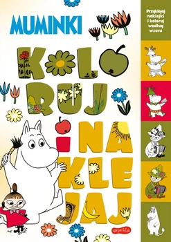 Muminki. Koloruj i naklejaj