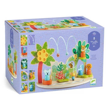 Zabawka wczesnorozwojowa ZOO 8 aktywności DJ06294