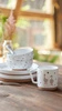 Lassig Komplet naczyń z porcelany Tiny Farmer Owieczka/Gąska
