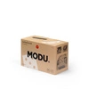 MODU Curiosity kit 4in1 - Kreatywne klocki rozwijające motorykę dużą, czerwony