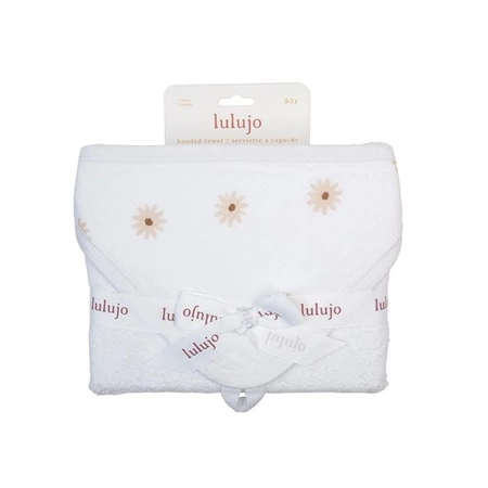 Lulujo Boho Ręcznik z Kapturem dla Dziecka Daisies