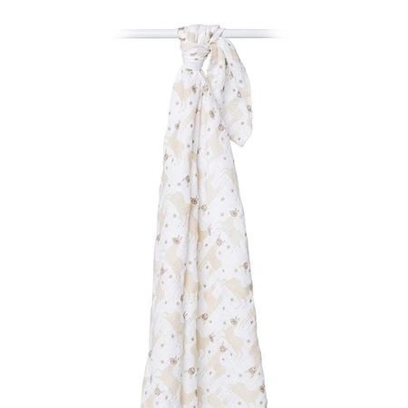 Lulujo Kocyk Muślinowy Modern Lama