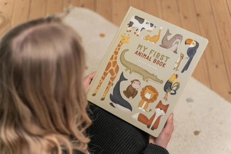 Little Dutch Książeczka o zwierzętach po angielsku BKEN002