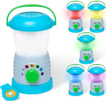 Latarnia kempingowa dla dzieci światło i dźwięk Let’s Explore 30837 Melissa & Doug zabawki ogrodowe