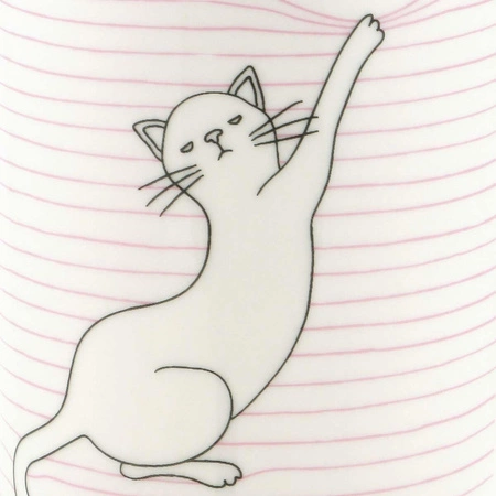 Kubek - Felines - Koty - Asking Fur Trouble (Pink)