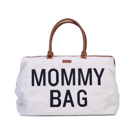 Childhome Torba Mommy Bag Teddy Bear White (Limited Edition)