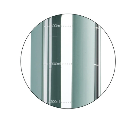 Butelka szklana z zakrętką 600 ml Miquelrius - Green