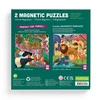 Mudpuppy Puzzle magnetyczne 2w1 Safari & dżungla 20 elementów 4+
