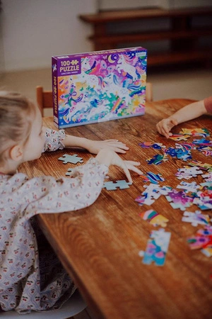 Mudpuppy Puzzle Magiczne jednorożce 100 elementów 5+